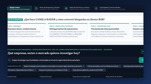 Radar de Clientes: descubrimiento y seguimiento de oportunidades comerciales